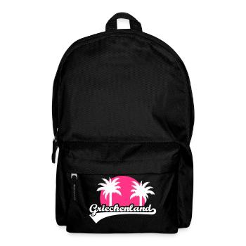 Griechenland - Rucksack - Schwarz - Vorne
