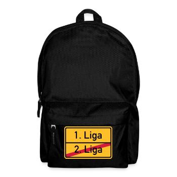 1. Liga - Rucksack - Schwarz - Vorne