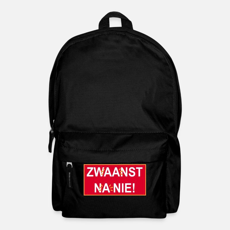Zwaanst na nie - Backpack - black