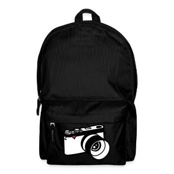 Kamera - Rucksack - Schwarz - Vorne