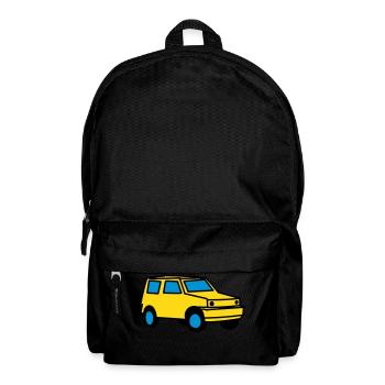Auto - Rucksack - Schwarz - Vorne