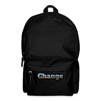 Change - Rucksack - Schwarz - Vorne
