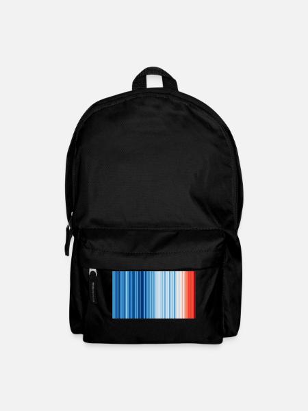 Climate Change - Show your stripes - Backpack - black