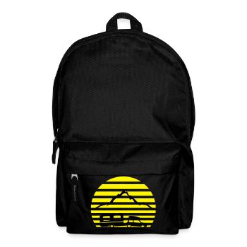 Reise - Auto und Wohnwagen - Rucksack - Schwarz - Vorne