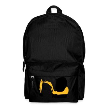 Bagger - Rucksack - Schwarz - Vorne