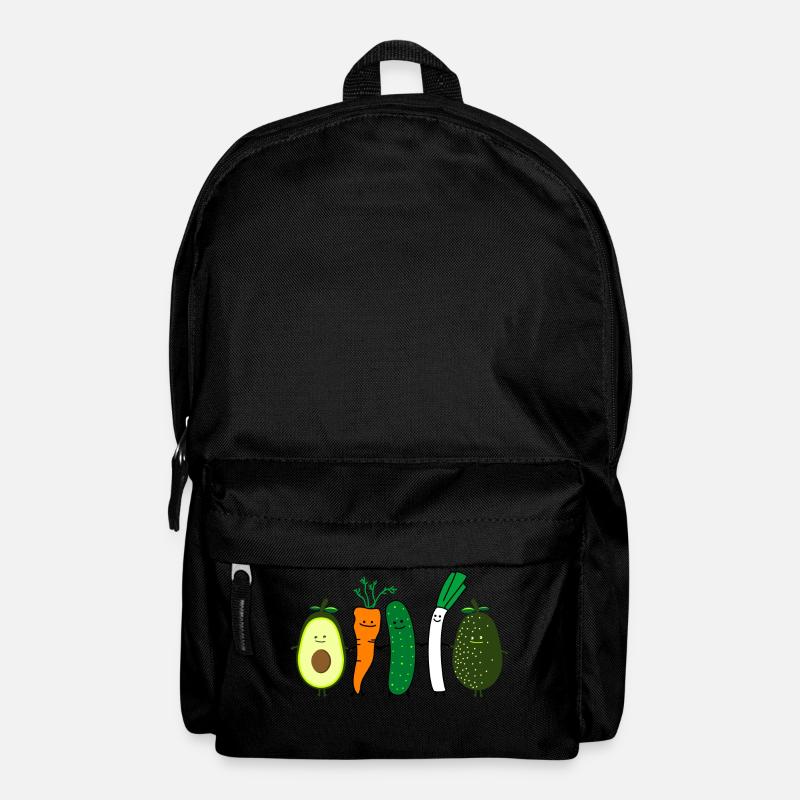 Gemüsefreunde - Rucksack - Schwarz