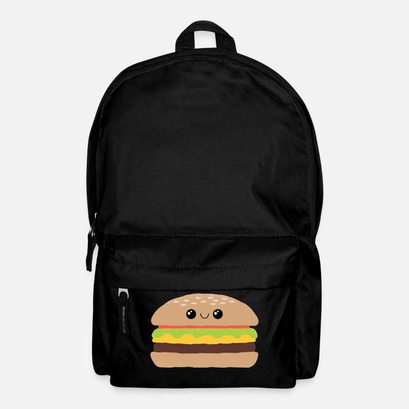Burger - Rucksack - Schwarz