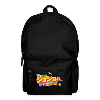 Est-ce une référence JoJo Jojo's Bizarre Adventure - Sac à dos - noir - Devant