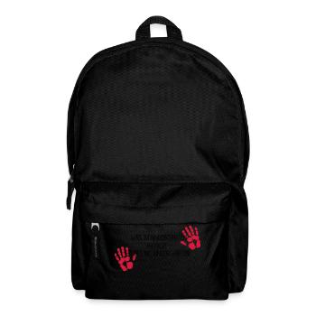 Kindergarten - Rucksack - Schwarz - Vorne