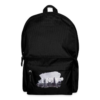 London - Rucksack - Schwarz - Vorne