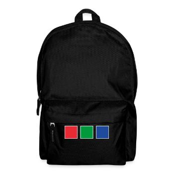 RGB - Rucksack - Schwarz - Vorne