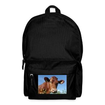 vache - Sac à dos - noir - Devant