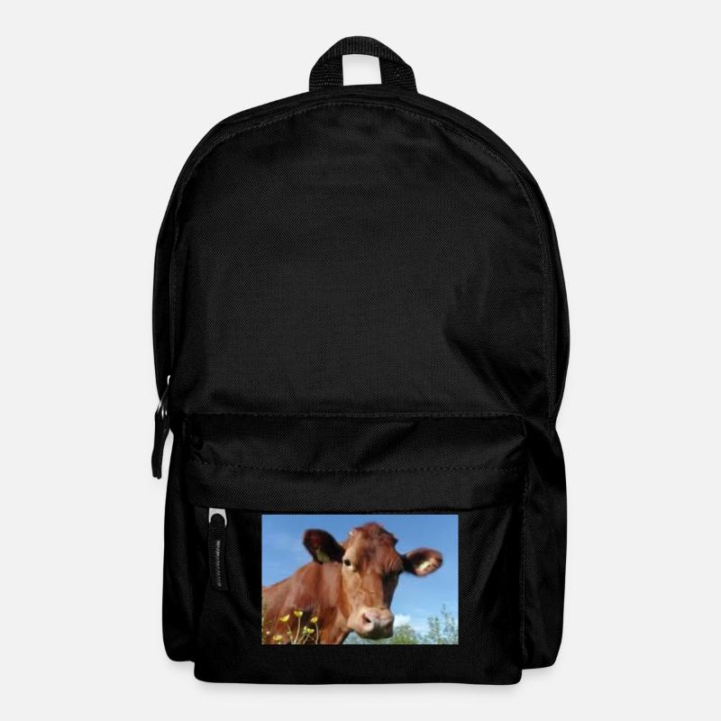 Kuh - Rucksack - Schwarz