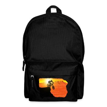 Downhill mountain bike MTB mountain bike mountains - Backpack - black - Front