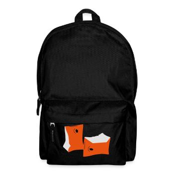 schwimmfluegel - Rucksack - Schwarz - Vorne