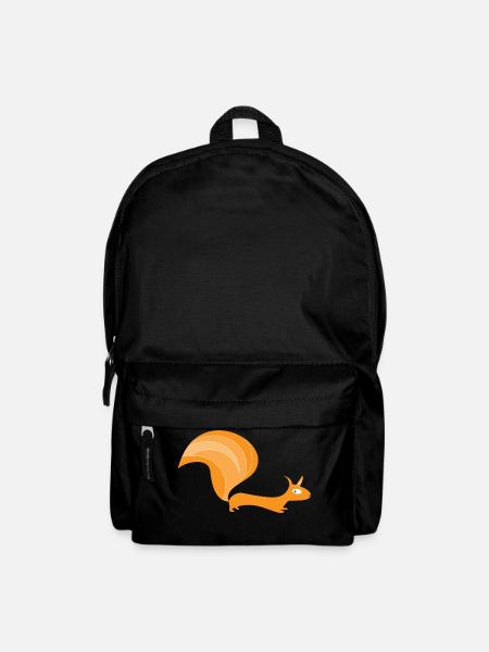 Eichhörnchen mit Einhorn (b) - Rucksack - Schwarz