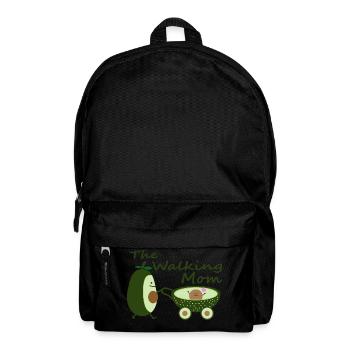 Avocat comme une mère qui marche - Sac à dos - noir - Devant