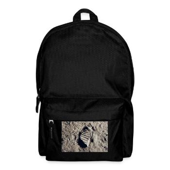 Apollo11 Mond Poster - Rucksack - Schwarz - Vorne