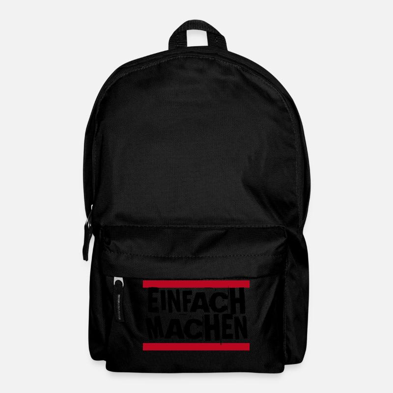 EINFACH MACHEN - Rucksack - Schwarz