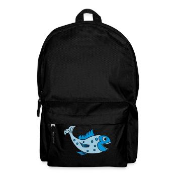 fisch - Sac à dos - noir - Devant