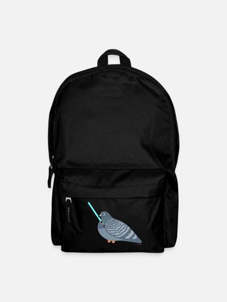 Jedi Pigeon Friend - Taube - Rucksack - Schwarz