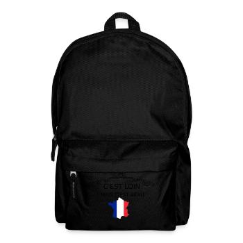 C EST LOIN MAIS C'EST BEAU - Sac à dos - noir - Devant