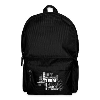 Team - Rucksack - Schwarz - Vorne