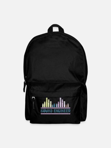 sound engineer - sound engineer - Backpack - black