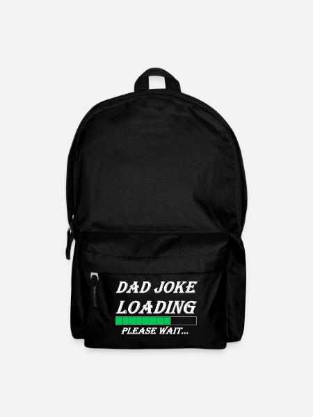 DAD JOKE LOADING - Backpack - black