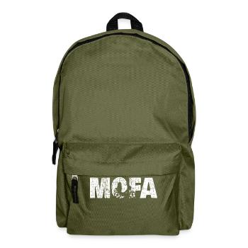 chemise de cyclomoteur - Sac à dos - vert olive - Devant