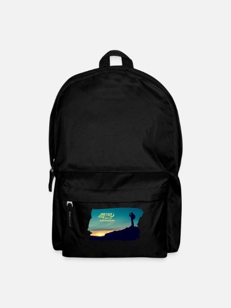 Neue Abenteuer - Bergsteigen - Rucksack - Schwarz