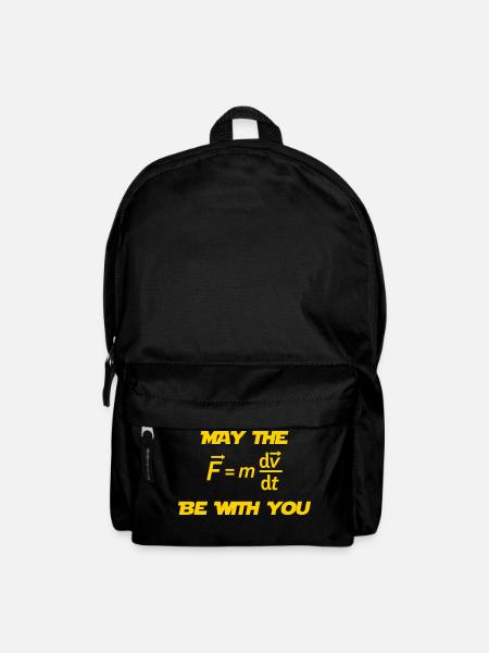 QUE LA FORCE MATH FORMULA SOIT AVEC VOUS - Sac à dos - noir