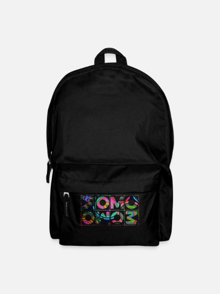 OM Mantra Mandala - Backpack - black