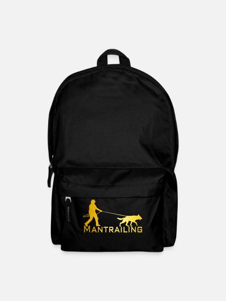 Mantrailing gold - Backpack - black