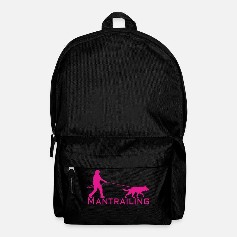 Mantrailing pink - Backpack - black