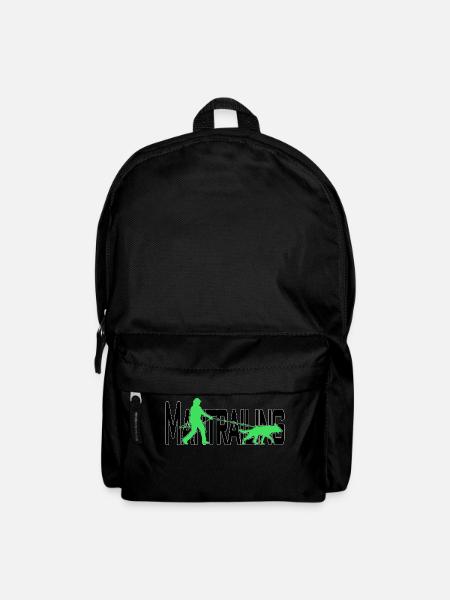 Mantrailing black / green - Backpack - black