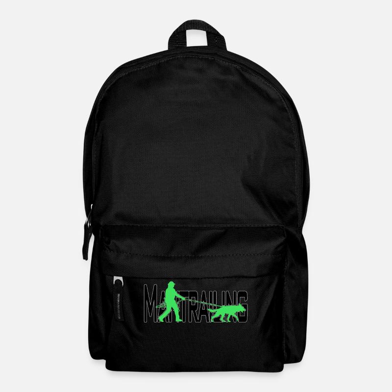 Mantrailing black / green - Backpack - black