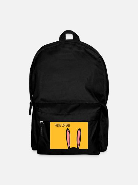 Frohe Ostern - Rucksack - Schwarz