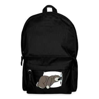 Tout endormi - Sac à dos - noir - Devant