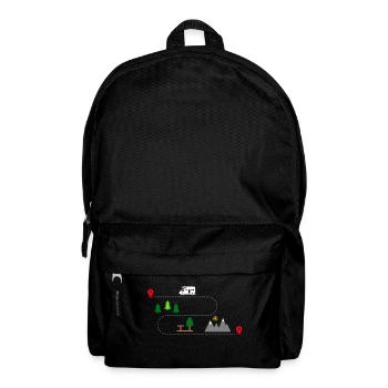 wohnmobil - Rucksack - Schwarz - Vorne
