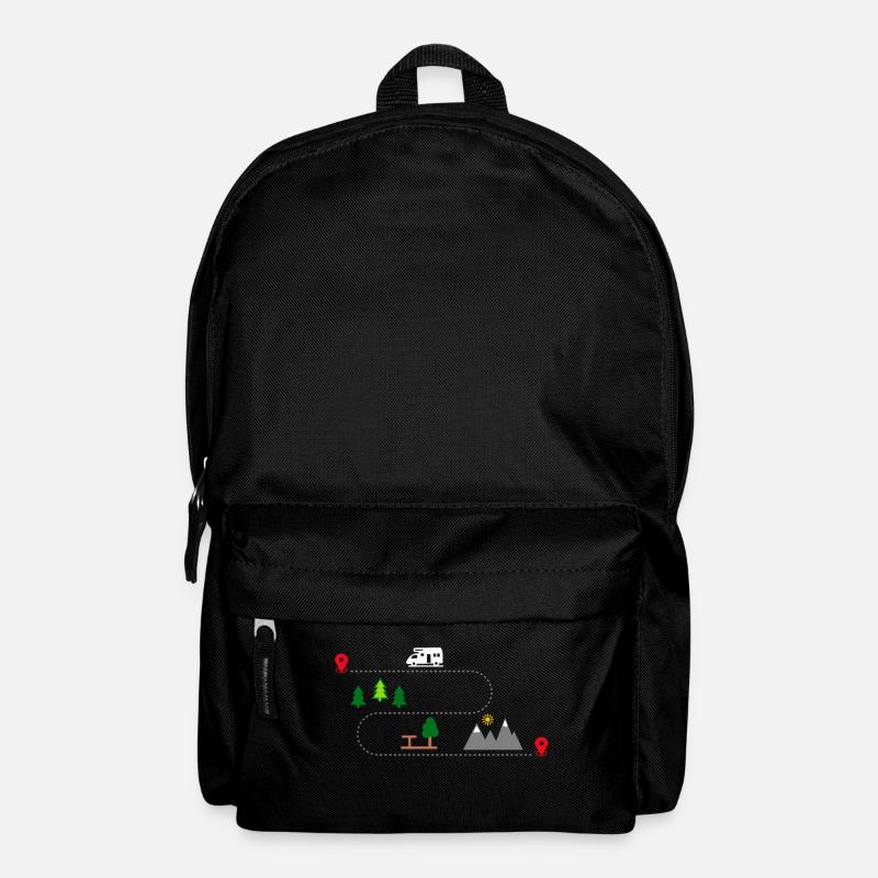 wohnmobil - Rucksack - Schwarz