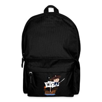 Pirate ship - Backpack - black - Front