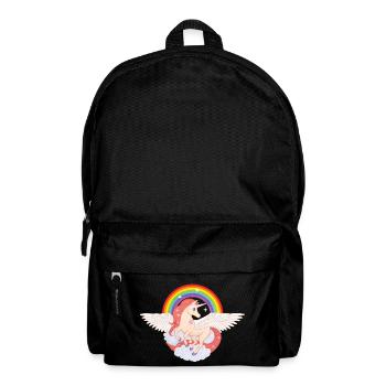 Pegasus Einhorn 01 - Rucksack - Schwarz - Vorne