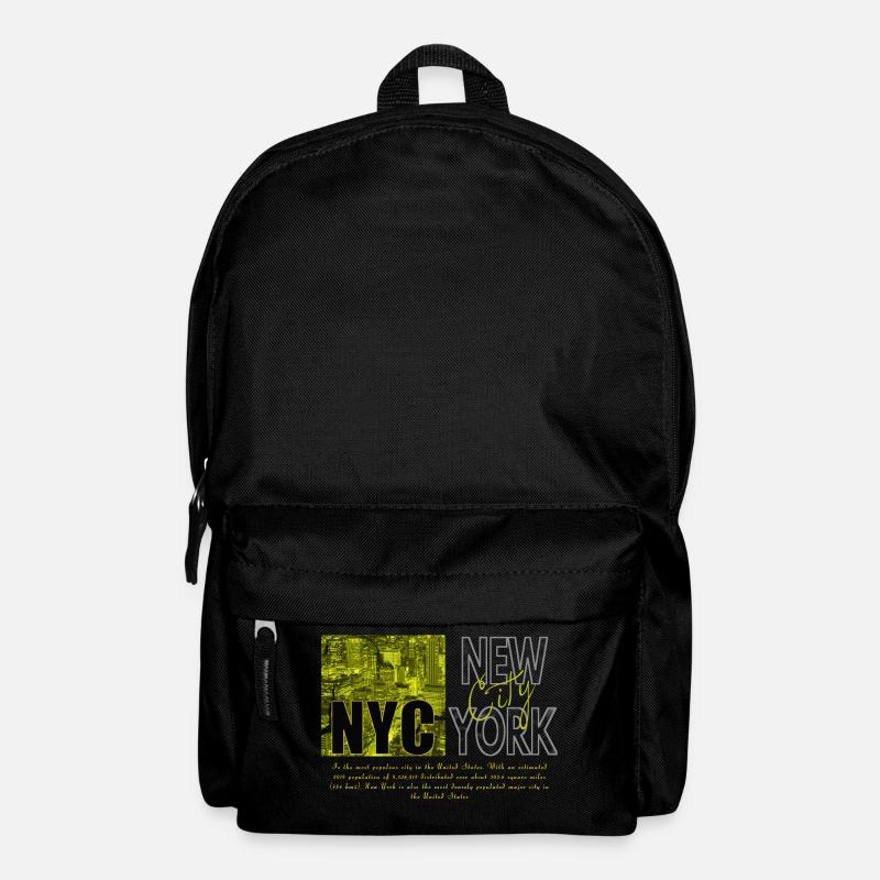 la ville de New York - Sac à dos - noir