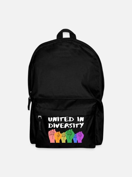 United in diversity gift - Backpack - black
