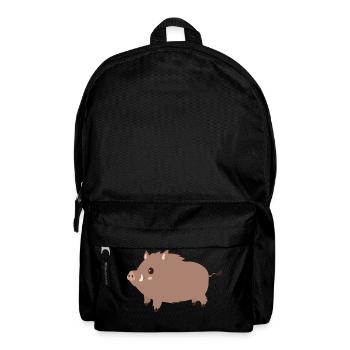 sanglier - Sac à dos - noir - Devant