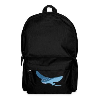Raie - Sac à dos - noir - Devant