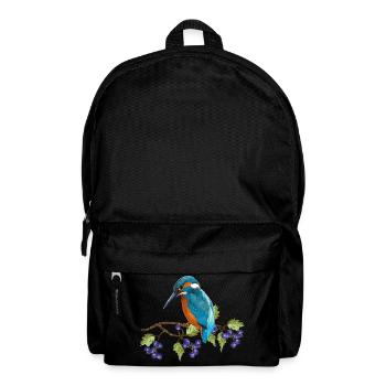Oiseau coloré - Sac à dos - noir - Devant