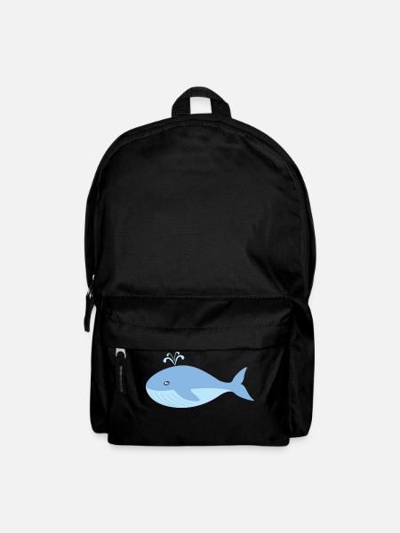 whale - Backpack - black