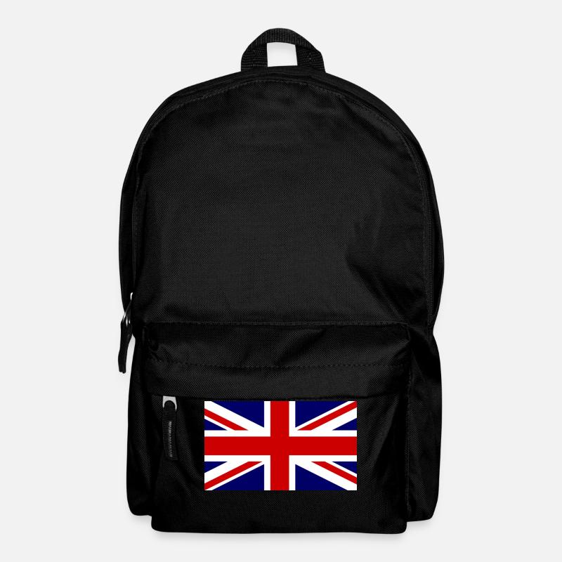 Union Jack Flagge - England - Rucksack - Schwarz